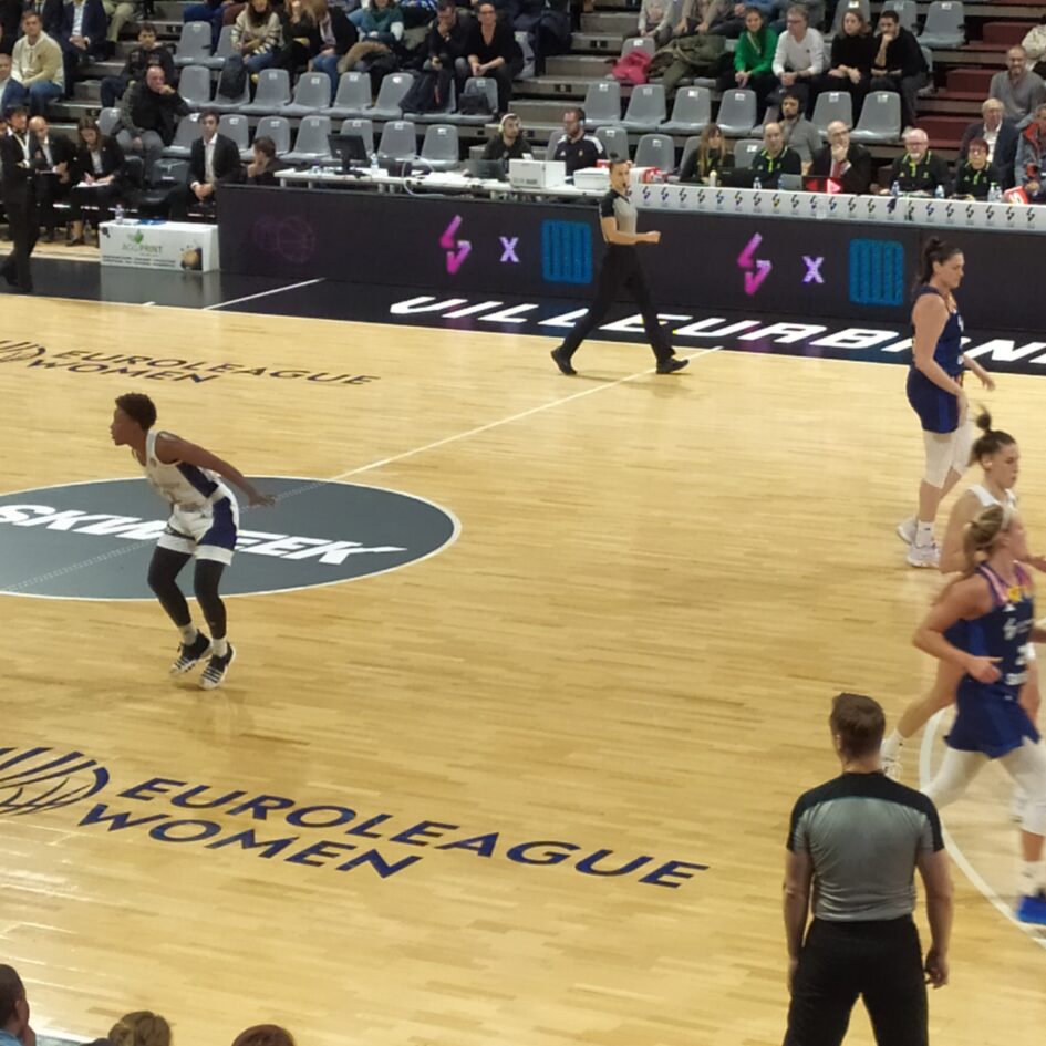 Match de basket féminin ASVEL Fenerbahçe Collège Alain Saint Fons